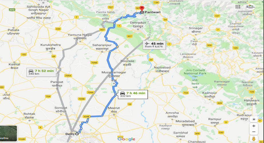 nag tibba trek distance